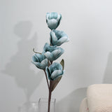 Nilkamal Artificial Tulip Flowers Bunch (Blue)