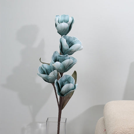 Nilkamal Artificial Tulip Flowers Bunch (Blue)