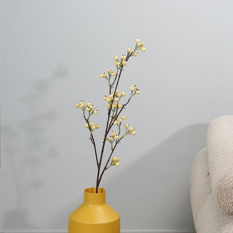 Nilkamal Artificial Berry Filler Stick (Yellow)