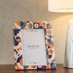 Geometric Arch Table Photo Frame (Multicolor, 5 x 7 Inch)