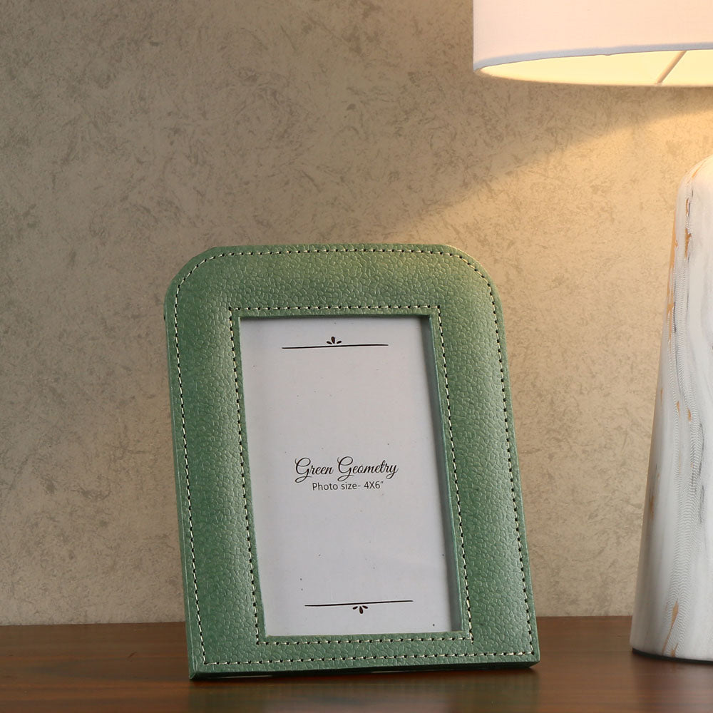 Arch Table Photo Frame (Green, 4 x 6 Inch)