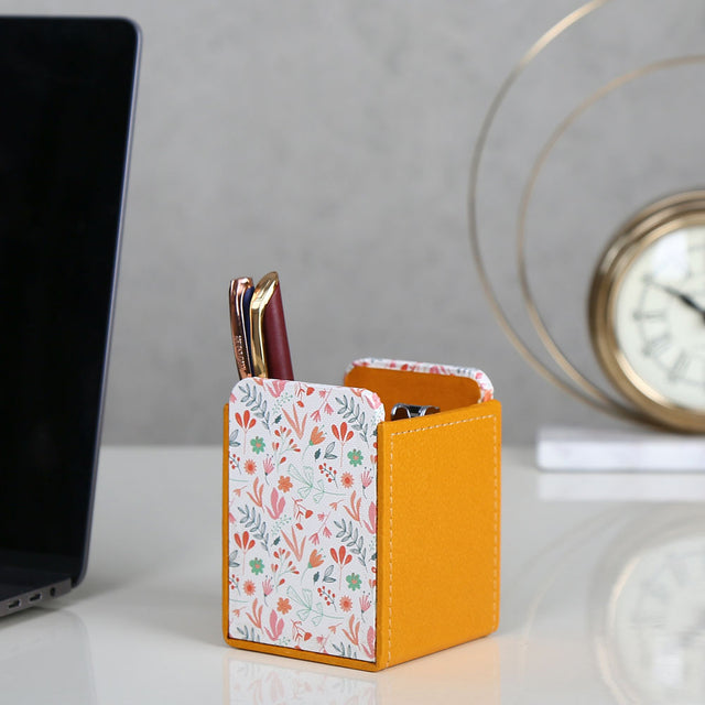 Nilkamal Arch Flora Utility Stand (Yellow)