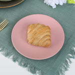 Stoneware Quarter Plate- Pink Matt