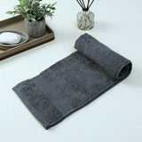 Cotton Hand Towel- Dark Grey