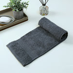 Cotton Hand Towel- Dark Grey