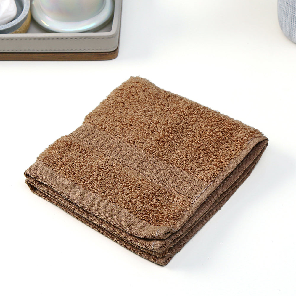 Cotton Face Towel- Beige