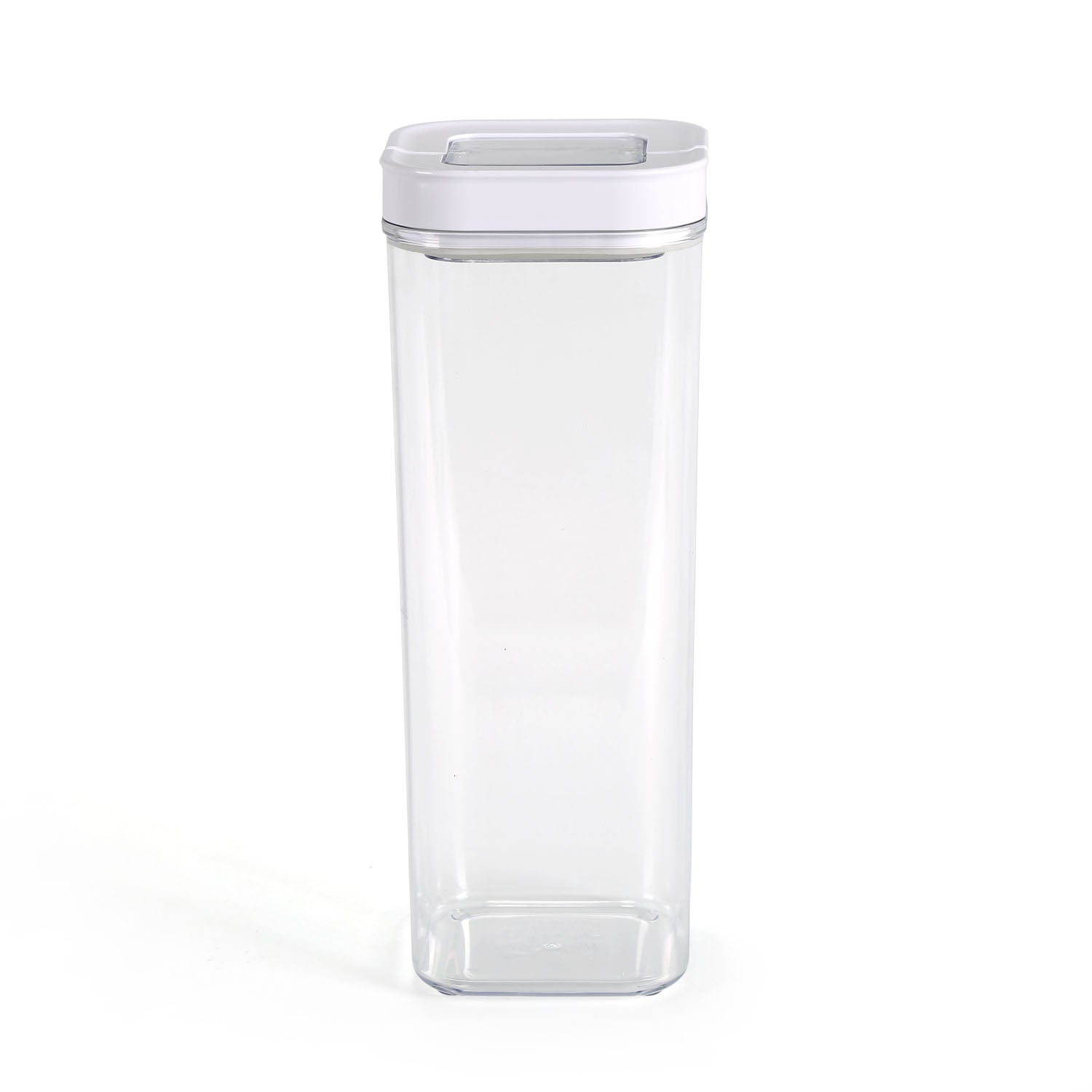 Square Shape 2300 ml Fliplock Canister (Transparent)