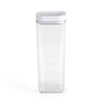 Square Shape 2300 ml Fliplock Canister (Transparent)