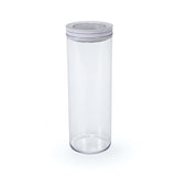 Round Shape 1800 ml Fliplock Container (Transparent)
