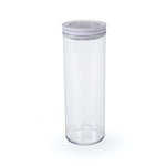 Round Shape 1800 ml Fliplock Container (Transparent)