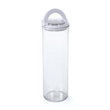 Round Shape 1800 ml Fliplock Container (Transparent)