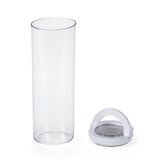 Round Shape 1800 ml Fliplock Container (Transparent)