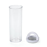 Round Shape 1800 ml Fliplock Container (Transparent)