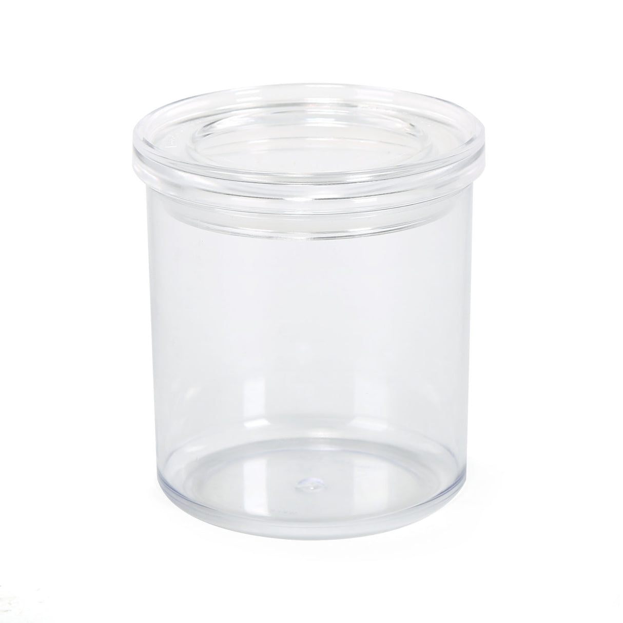 Round Shape 660 ml Canister (Transparent)