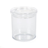 Round Shape 660 ml Canister (Transparent)
