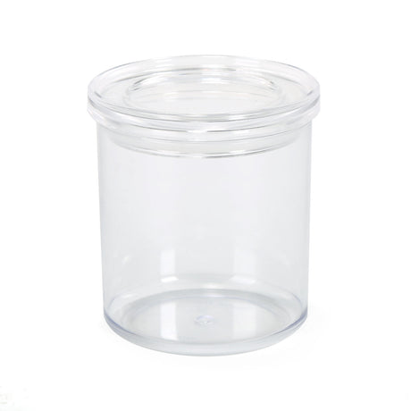 Round Shape 660 ml Canister (Transparent)