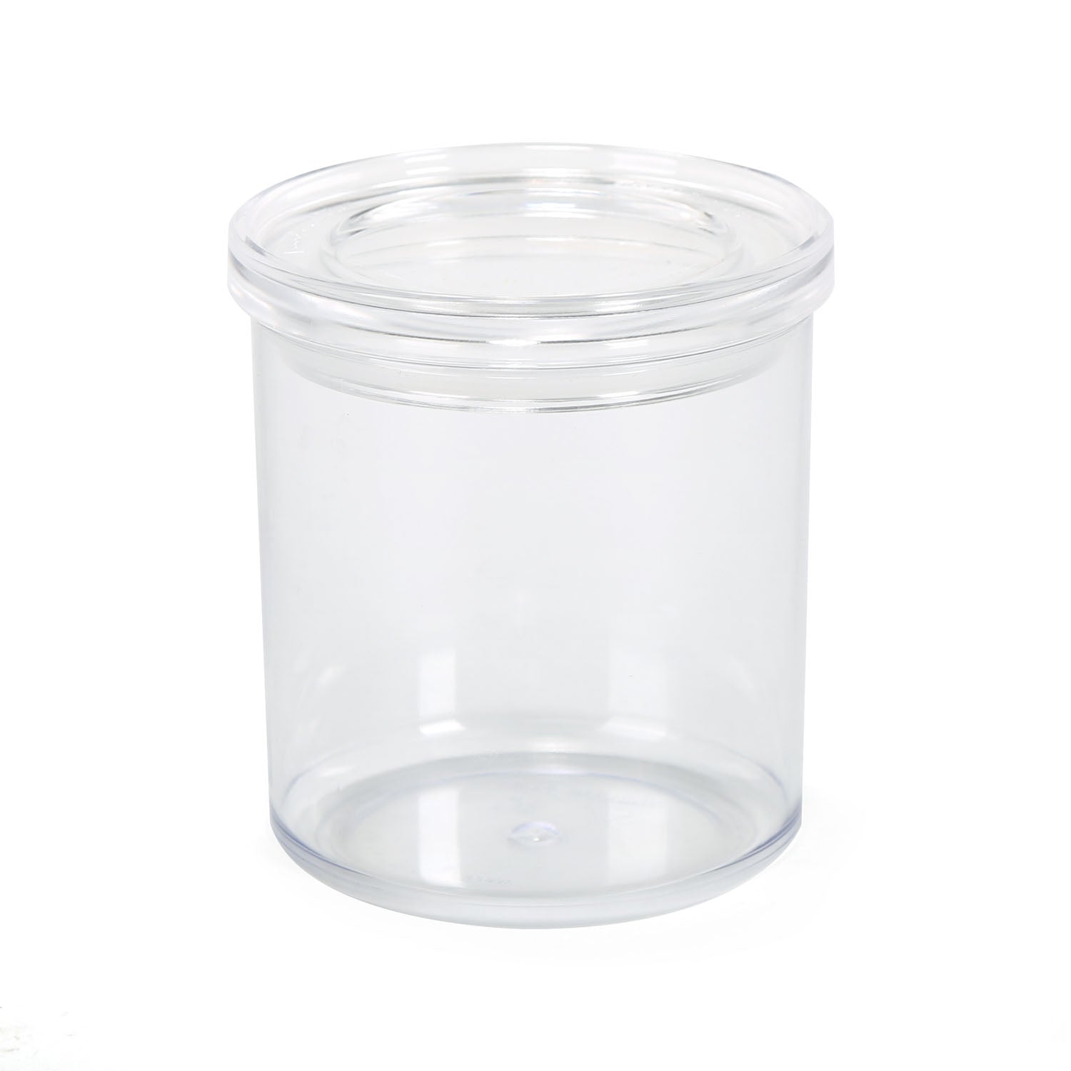 Round Shape 660 ml Canister (Transparent)