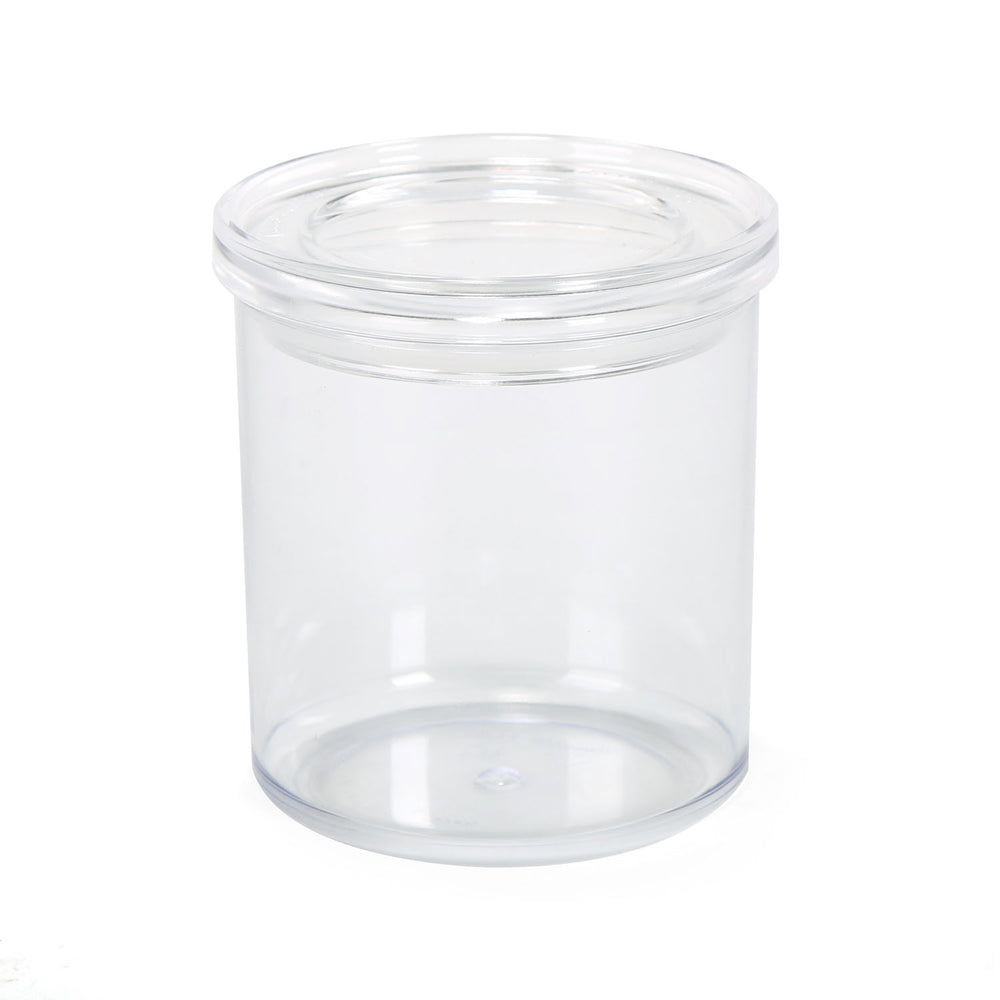 Round Shape 660 ml Container (Transparent)