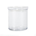 Round Shape 660 ml Canister (Transparent)
