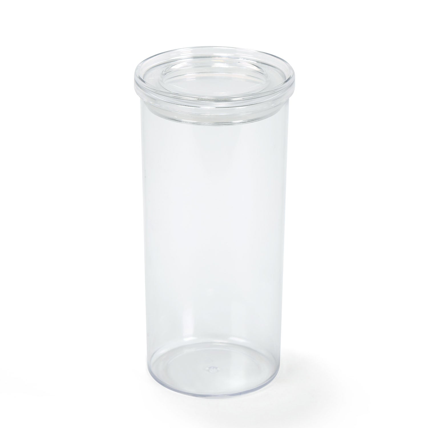 Round Shape 1350 ml Canister (Transparent)