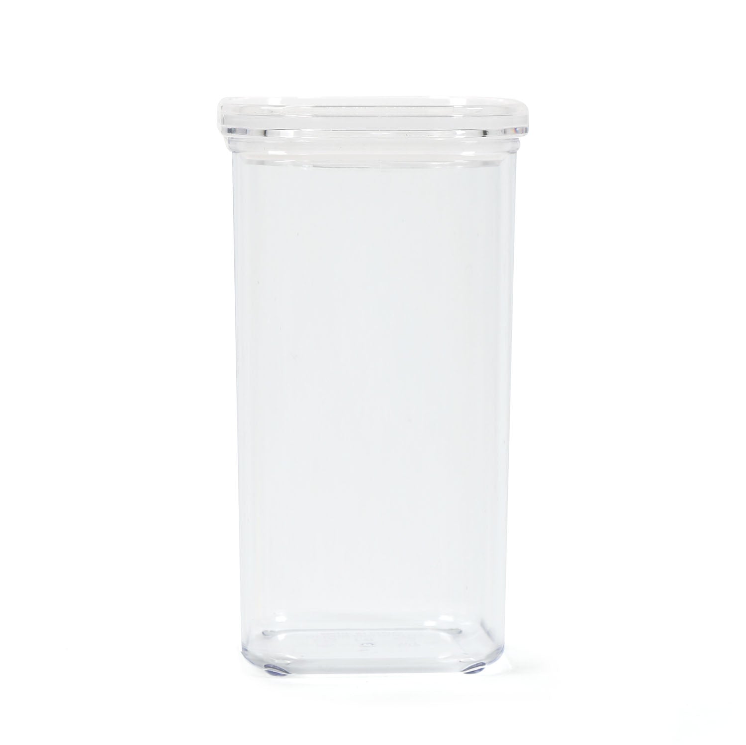 Square Shape 1700 ml Canister (Transparent)