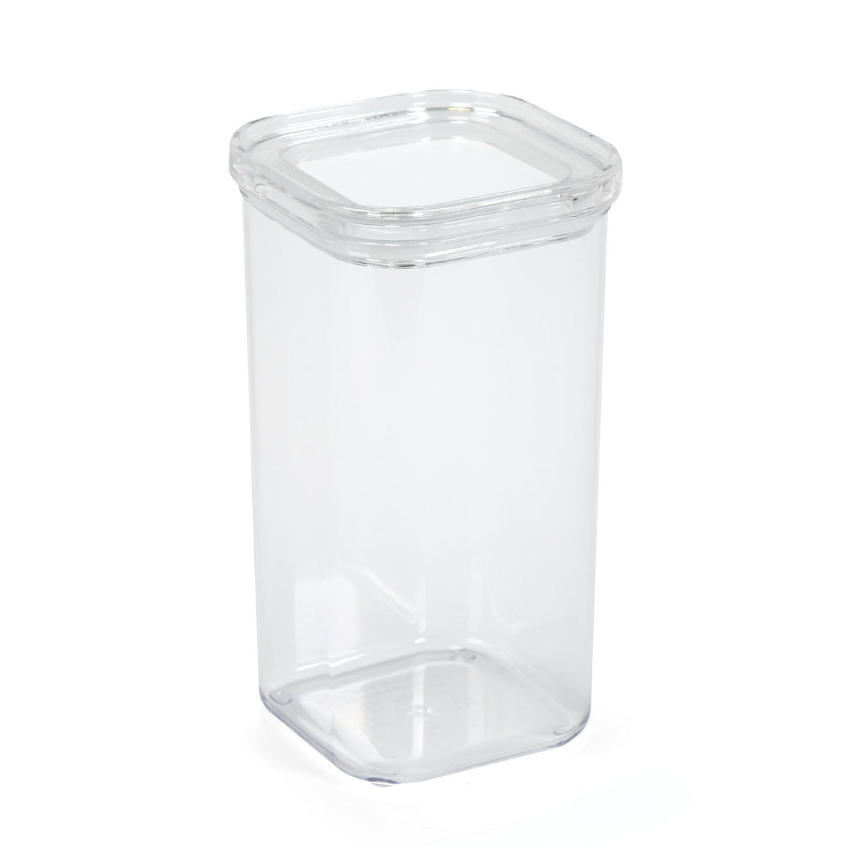 Square Shape 1700 ml Canister (Transparent)