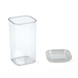 Square Shape 1700 ml Canister (Transparent)