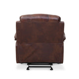 Wilson 1 Seater Sofa with Rocker Recliner (Brown)