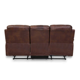Wilson 3 Seater Manual Recliner (Brown)