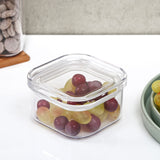 Nilkamal Square Shape 450 Ml Canister Transparent