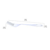 Arias by Lara Dutta Lunar Stainless Steel Dinner Fork Set of 6
