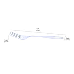 Arias by Lara Dutta Lunar Stainless Steel Dinner Fork Set of 6