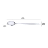 Arias by Lara Dutta Canary Stainless Steel Dinner Spoon Set of 6