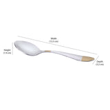 Arias by Lara Dutta Goldfin Stainless Steel Tea Spoon Set of 6