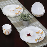 Arias by Lara Dutta Moon Blossom Ride Dinner Set - 14 Pieces