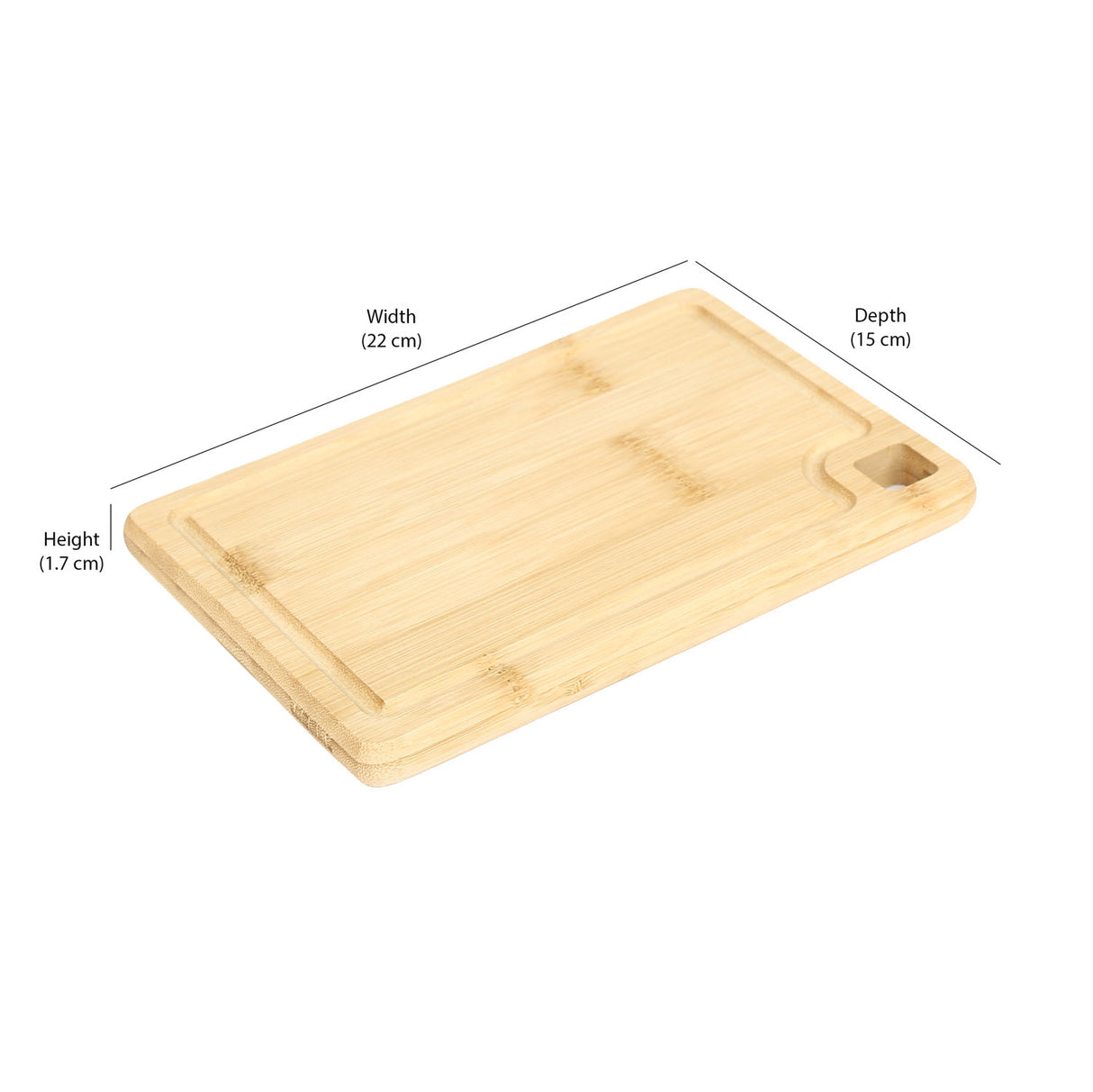 Bamboo Chopping Board - Light Brown