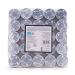 IRIS Unscented Tea Lights Pack of 50- White