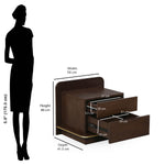 Triton Night Stand (Cocoa Brown)