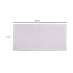 Solid 480 GSM Cotton Bath Towel (75 x 150 cm, White)