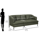 Modena 3 Seater Sofa (Green)