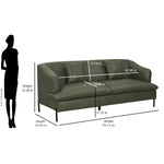 Modena 3 Seater Sofa (Green)