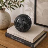 Metal Ball Table Decor Showpiece- Black