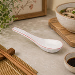Floral Soup Spoon- Pink