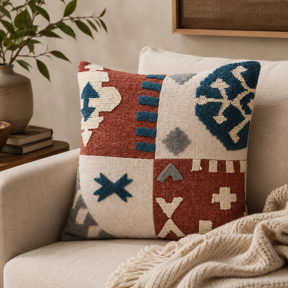 Rustic Bloom Embroidered 16