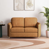 Arch 2 Seater Fabric Sofa- Rust Brown