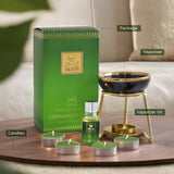 IRIS Celeste Lemongrass & Ginger Fragrance Diffuser Vaporizer Set