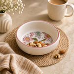 Floral Chutney Bowl- Pink