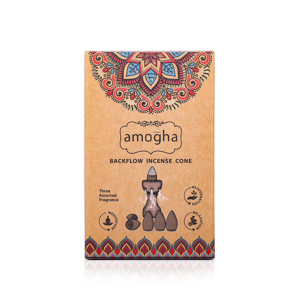 IRIS Amogha Backflow Incense Cones Pack of 30