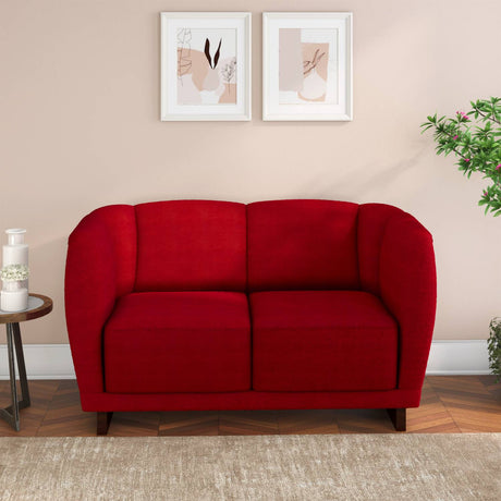 Nilkamal Arias by Lara Dutta Amora 2 Seater Sofa (Wine Red)