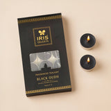 Iris Celeste Black Oudh Fragranced Tealight Candles Pack of 15